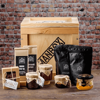 Деревянный ящик с ломом "Чайкоффский Box" Деревянный ящик с ломом "Чайкоффский Box"
