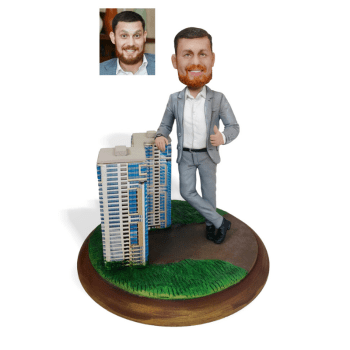 Портретная мини-статуэтка