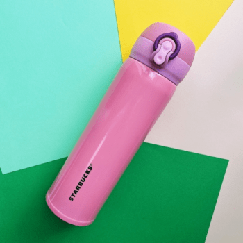 Металлическая термокружка STARBUCKS Pink