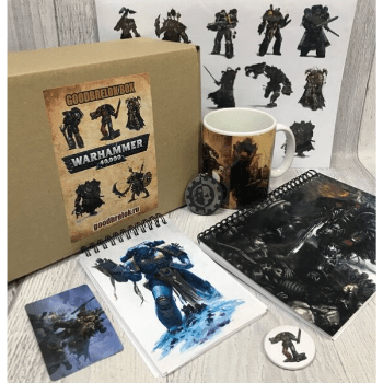 Коробка с подарками "Warhammer 40000" Коробка с подарками "Warhammer 40000"