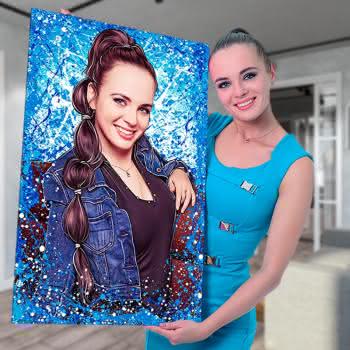 Портрет по фото в стиле "DREAM ART" Портрет по фото в стиле "DREAM ART"