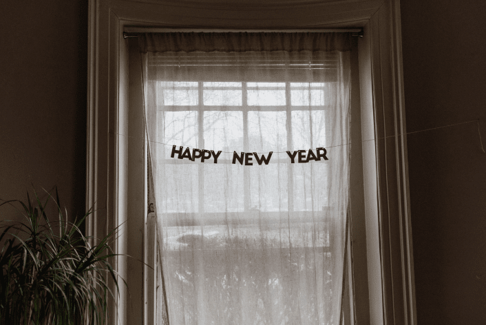 новый год дома