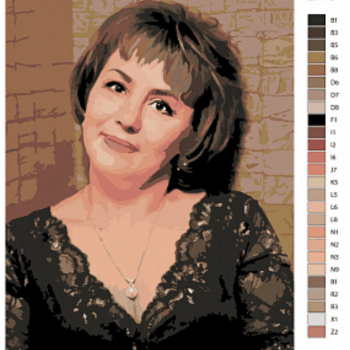 Картина по фото акриловыми красками