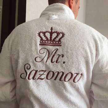 именной халат именной халат