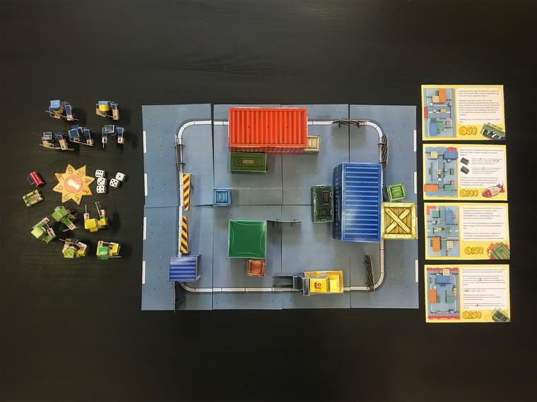 Бумажная игра в подарок