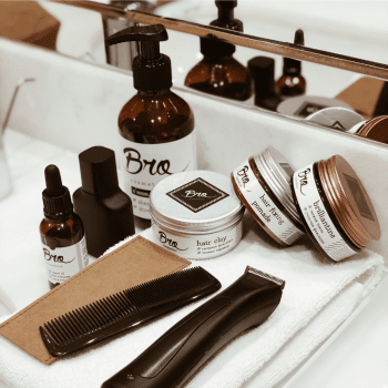 Стильный набор косметики для мужчин