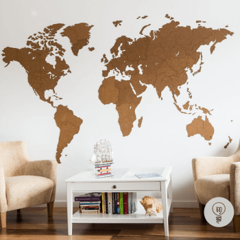 Реалистичный пазл мира Wall Decoration Giant Реалистичный пазл мира Wall Decoration Giant