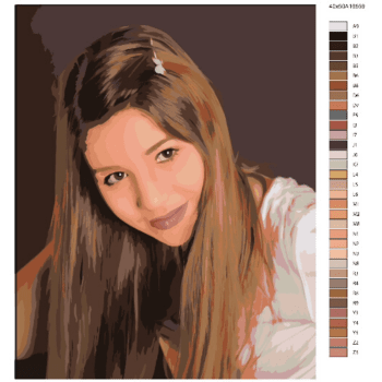 Картина по фото акриловыми красками