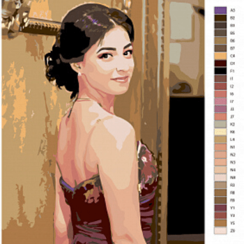 Картина по фото акриловыми красками