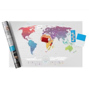 Скретч карта мира Travel Map Скретч карта мира Travel Map