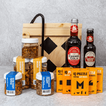 Деревянный ящик с ломом "Головоломки BOX" Деревянный ящик с ломом "Головоломки BOX"