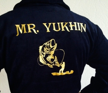 именный халаты