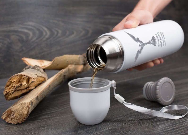 именной термос