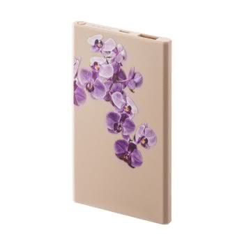 Внешний аккумулятор INTERSTEP 4000 mAh «Орхидея» Внешний аккумулятор INTERSTEP 4000 mAh «Орхидея»